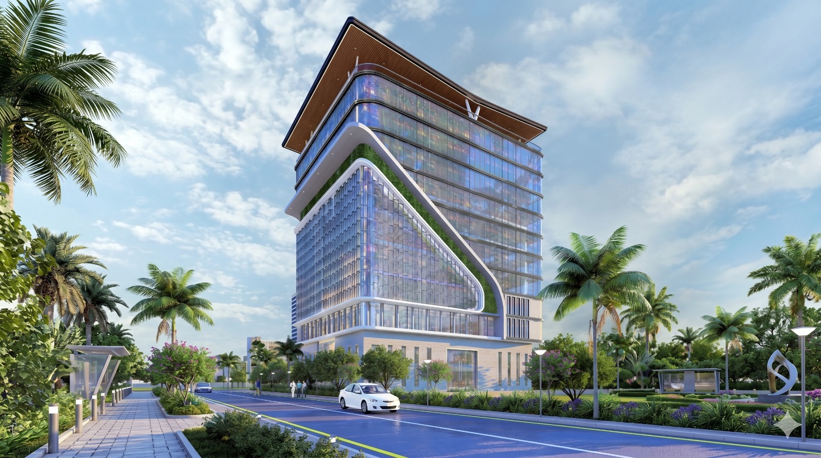 LPC Realty Hyderabad Commercial Project Elevation