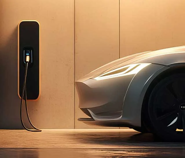 EV Charging Station with 3 Car Parks