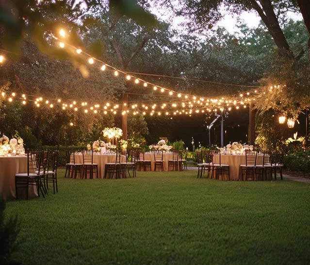 Outdoor Party Lawn