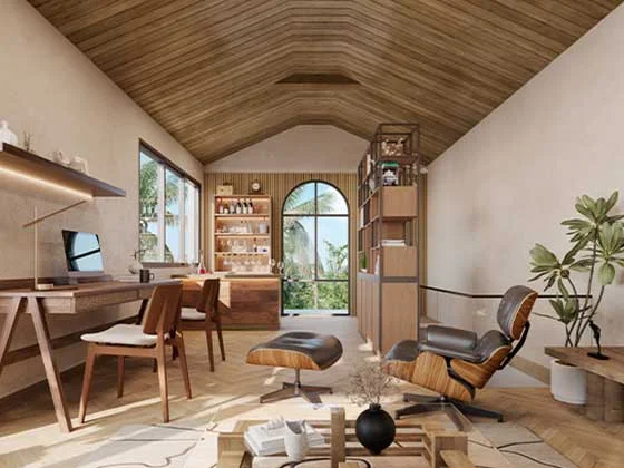 Customizable Attic With Terrace